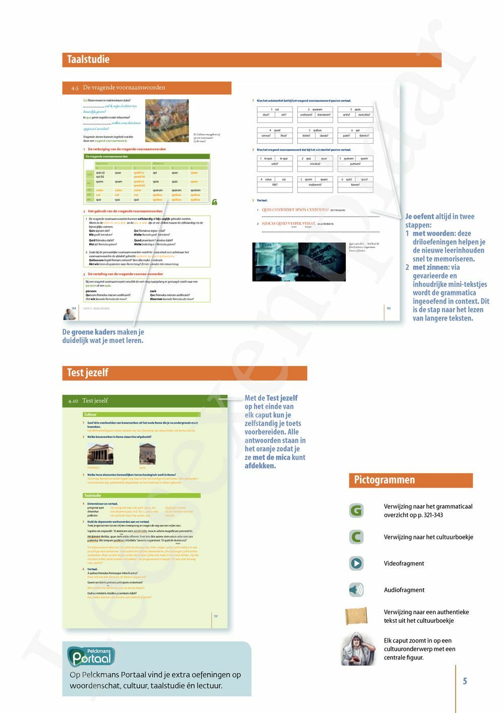 Pegasus Novus 2 Leerwerkboek Incl Woordenlijst Cultuurkatern En