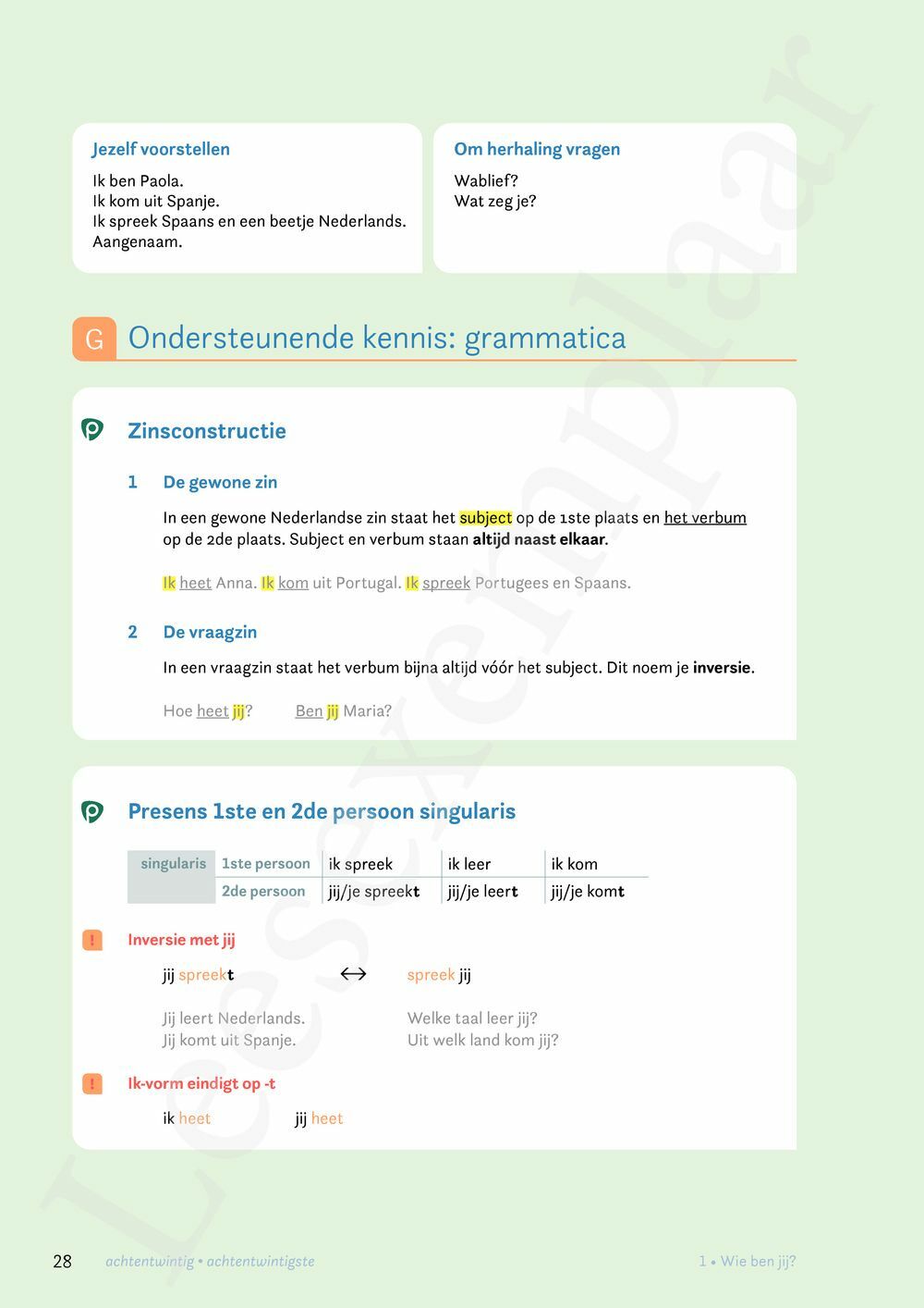 Zo Gezegd Breakthrough Leerwerkboek Editie Nederlands De