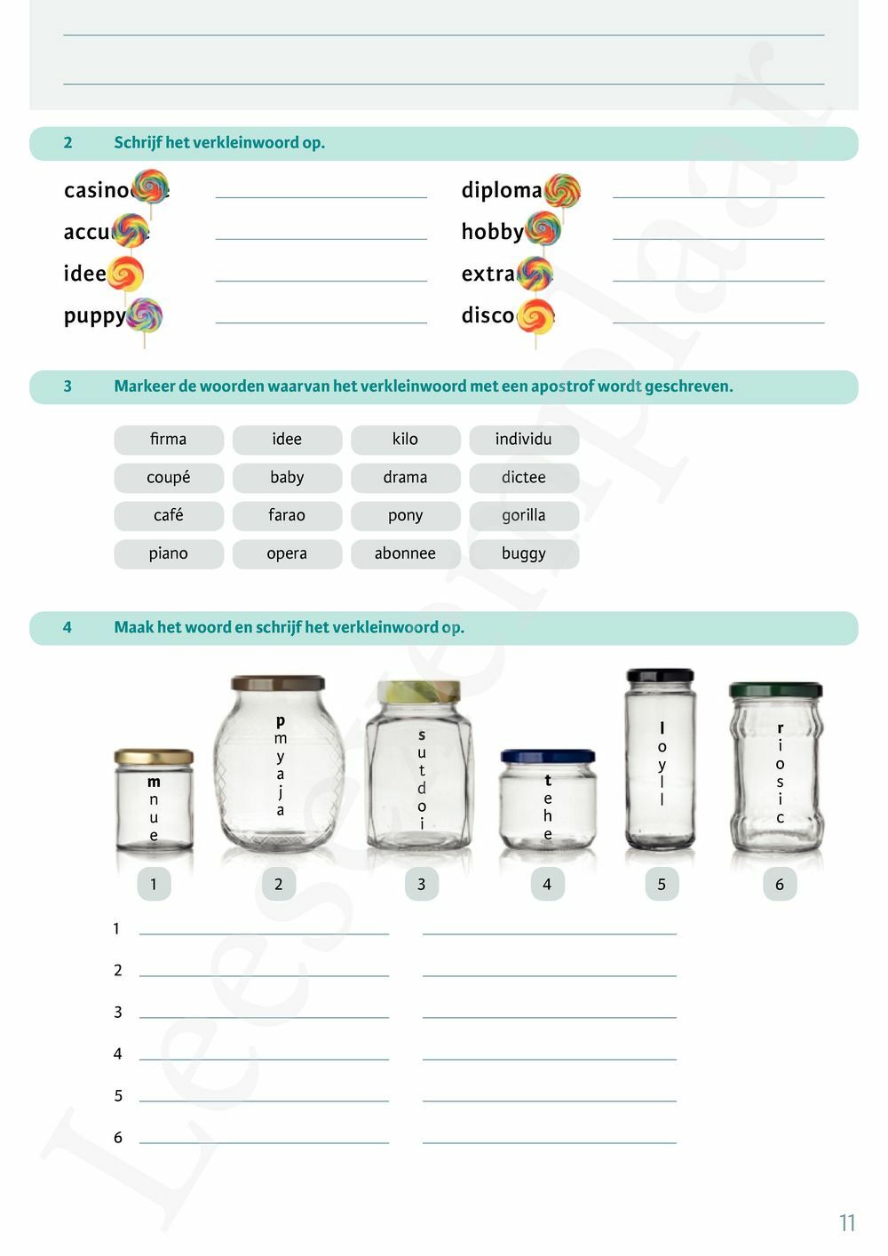 Preview: Iedereen spelt 6b Leerwerkboek