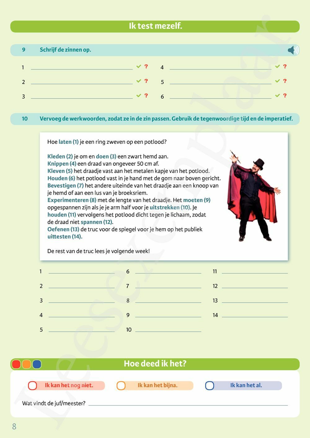 Preview: Iedereen spelt 6b Leerwerkboek