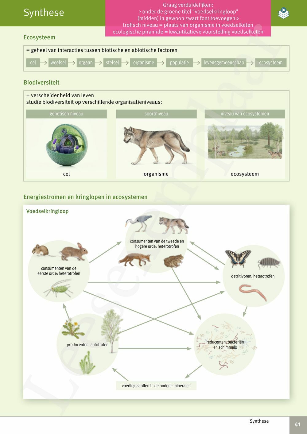 Preview: Focus Biologie 4.2 Leerwerkboek (incl. Pelckmans Portaal)