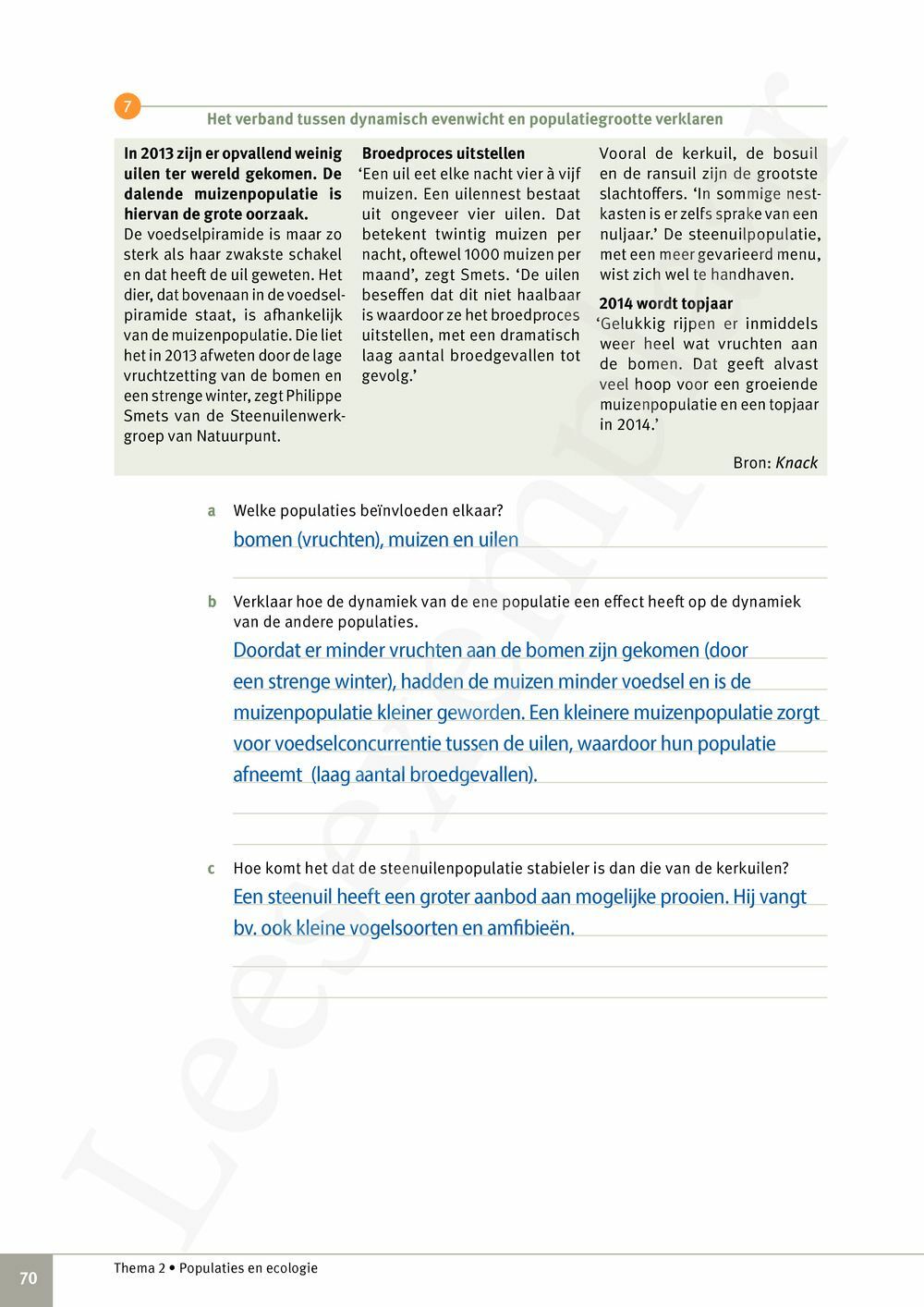 Preview: Focus Biologie 4.2 Leerwerkboek (incl. Pelckmans Portaal)