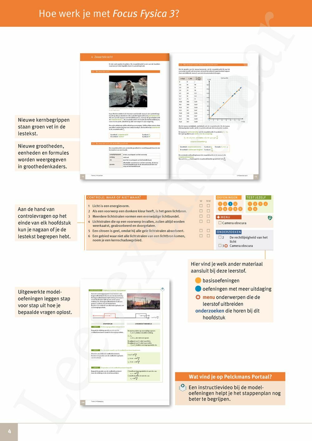 Preview: Focus Fysica 3.2 Leerwerkboek (incl. Pelckmans Portaal)