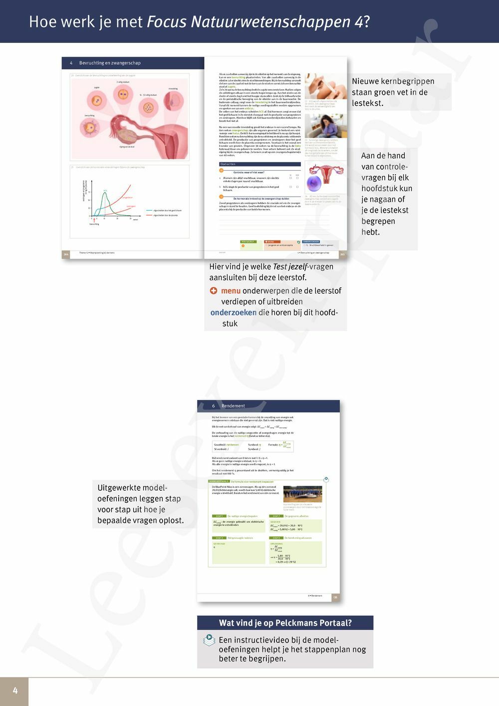 Preview: Focus Natuurwetenschappen 4 Leerwerkboek (incl. Pelckmans Portaal)