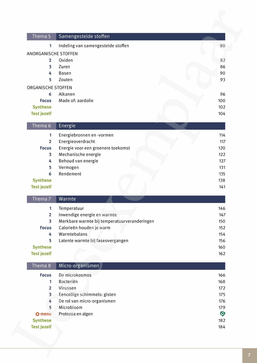 Preview: Focus Natuurwetenschappen 4 Leerwerkboek (incl. Pelckmans Portaal)