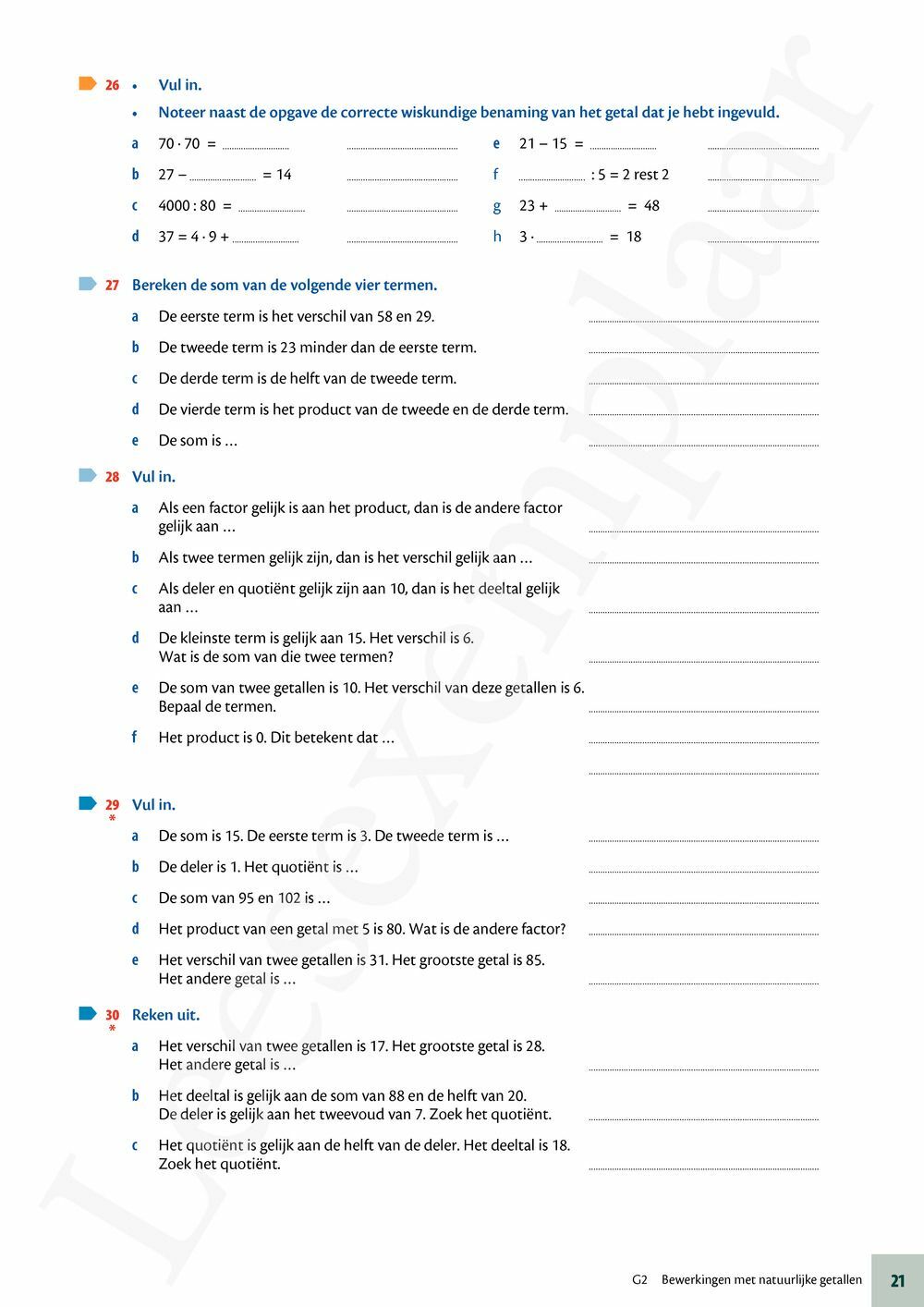 Preview: Matrix Wiskunde 1 Getallenleer Leerwerkboek (incl. Vademecum en Pelckmans Portaal)