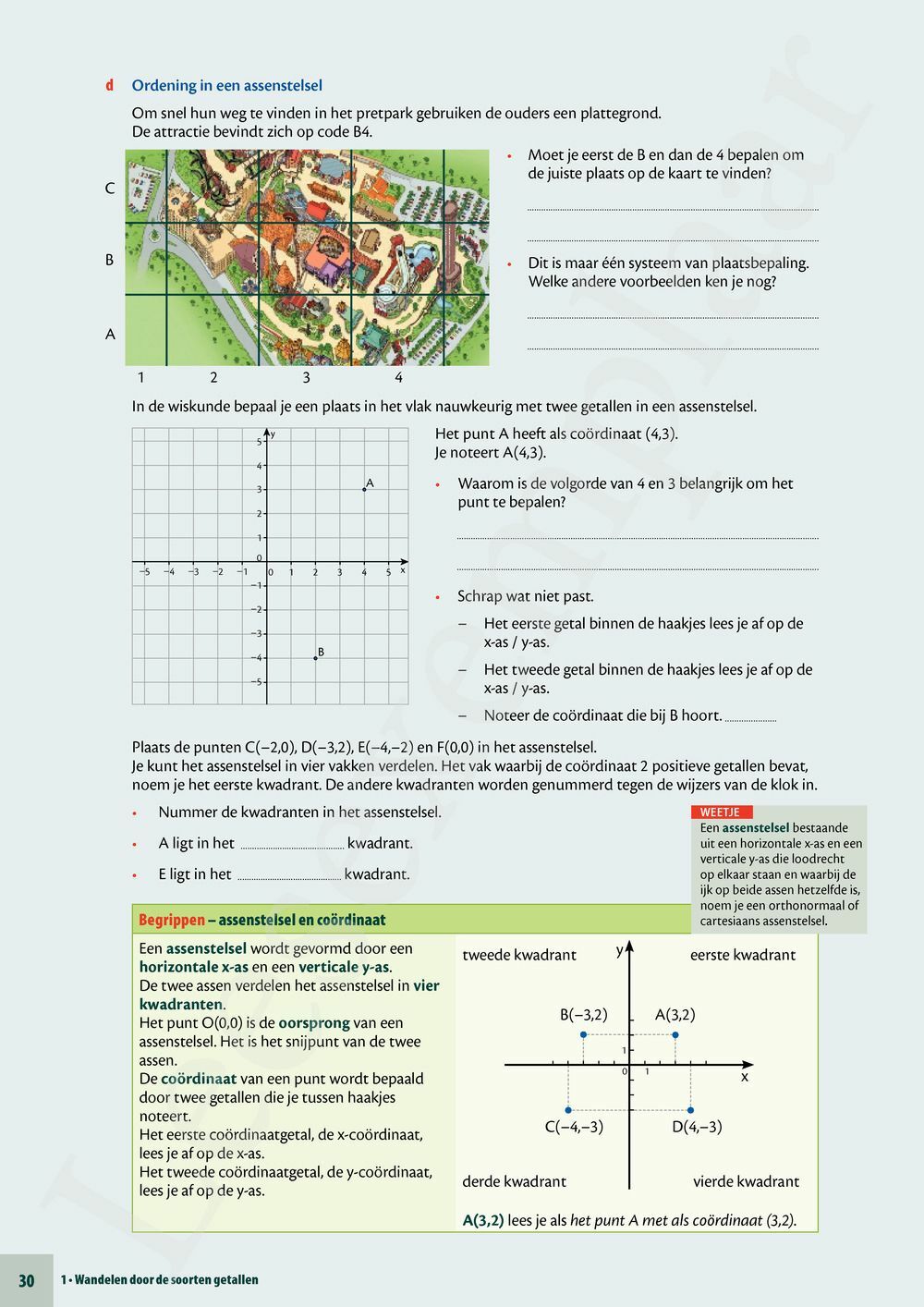 Preview: Matrix Wiskunde 1 Getallenleer Leerwerkboek (incl. Vademecum en Pelckmans Portaal)