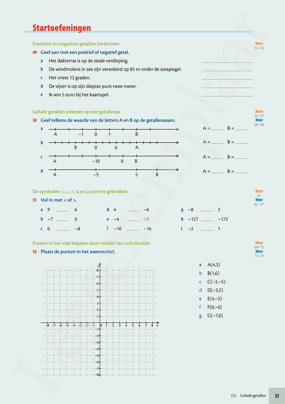 Preview: Matrix Wiskunde 1 Getallenleer Leerwerkboek (incl. Vademecum en Pelckmans Portaal)