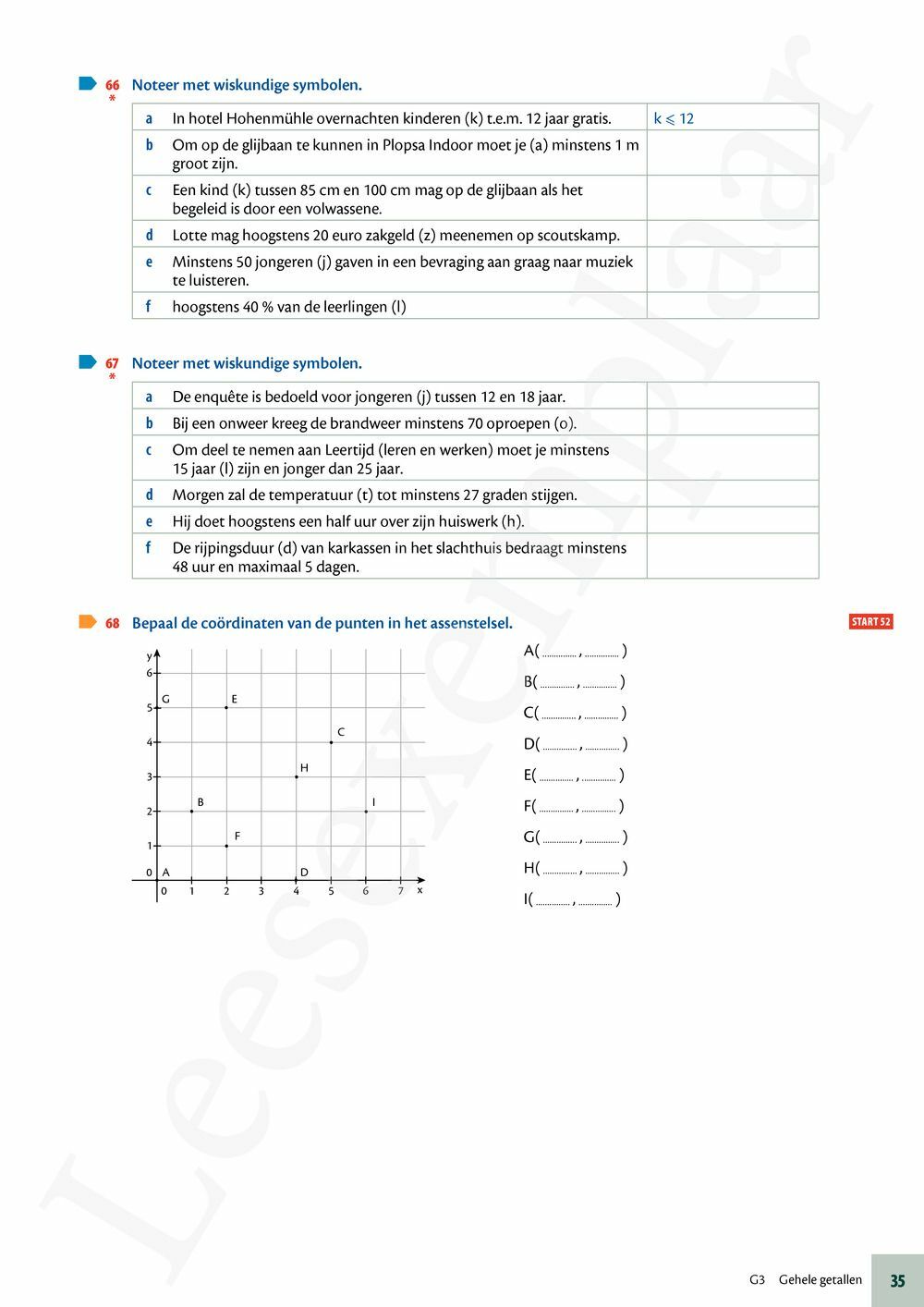 Preview: Matrix Wiskunde 1 Getallenleer Leerwerkboek (incl. Vademecum en Pelckmans Portaal)