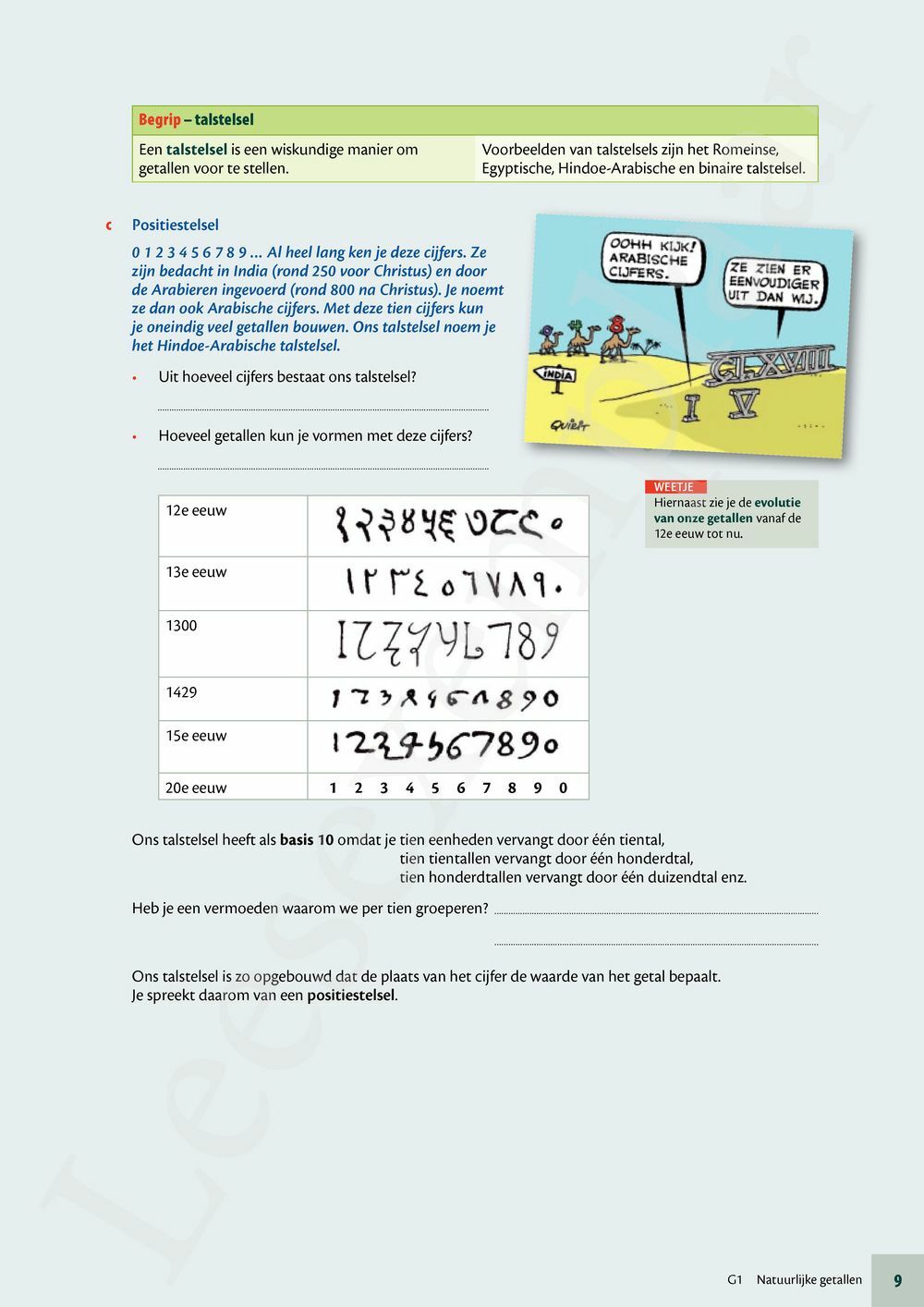 Preview: Matrix Wiskunde 1 Getallenleer Leerwerkboek (incl. Vademecum en Pelckmans Portaal)