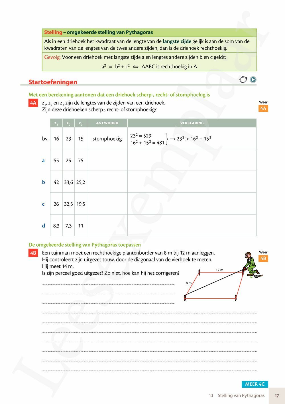 Preview: Matrix Wiskunde 3.4 Leerwerkboek B Meetkunde – Statistiek (incl. Pelckmans Portaal)