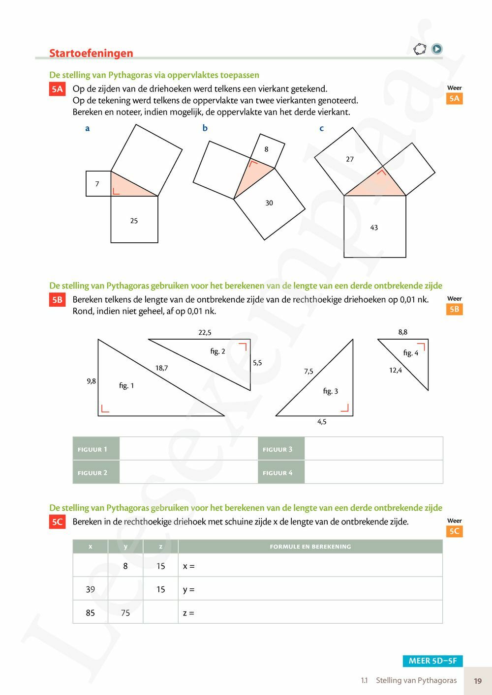 Preview: Matrix Wiskunde 3.4 Leerwerkboek B Meetkunde – Statistiek (incl. Pelckmans Portaal)