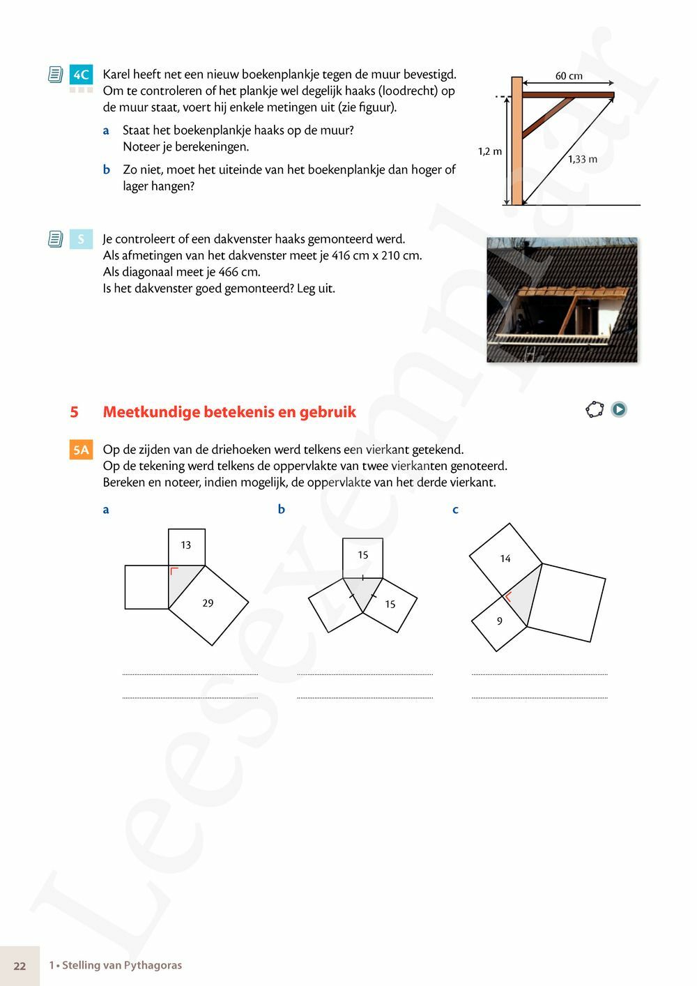 Preview: Matrix Wiskunde 3.4 Leerwerkboek B Meetkunde – Statistiek (incl. Pelckmans Portaal)