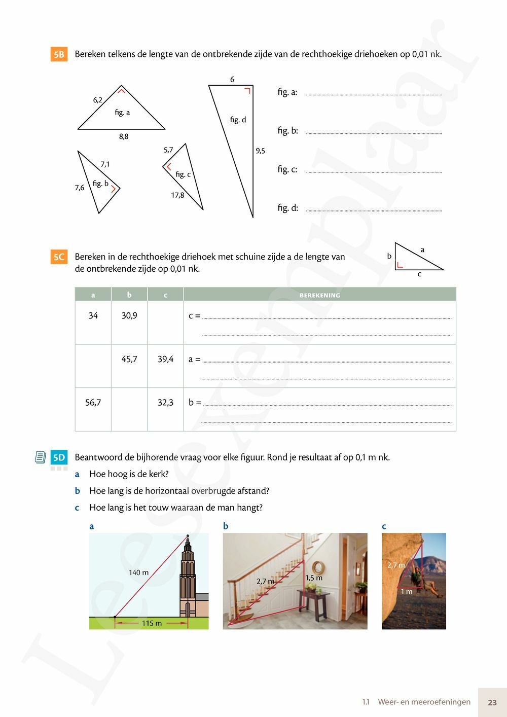 Preview: Matrix Wiskunde 3.4 Leerwerkboek B Meetkunde – Statistiek (incl. Pelckmans Portaal)