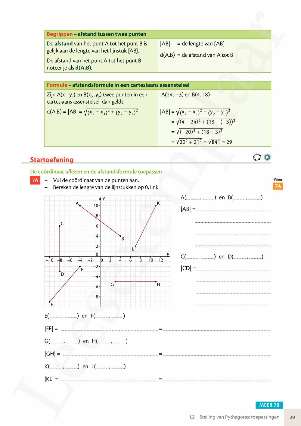 Preview: Matrix Wiskunde 3.4 Leerwerkboek B Meetkunde – Statistiek (incl. Pelckmans Portaal)