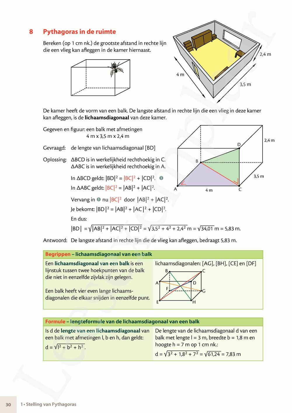 Preview: Matrix Wiskunde 3.4 Leerwerkboek B Meetkunde – Statistiek (incl. Pelckmans Portaal)