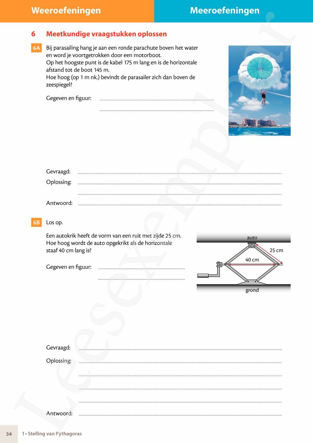 Preview: Matrix Wiskunde 3.4 Leerwerkboek B Meetkunde – Statistiek (incl. Pelckmans Portaal)