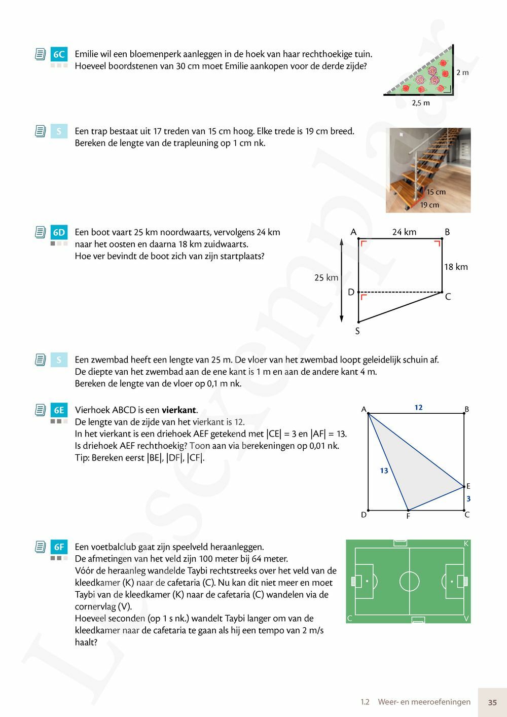 Preview: Matrix Wiskunde 3.4 Leerwerkboek B Meetkunde – Statistiek (incl. Pelckmans Portaal)