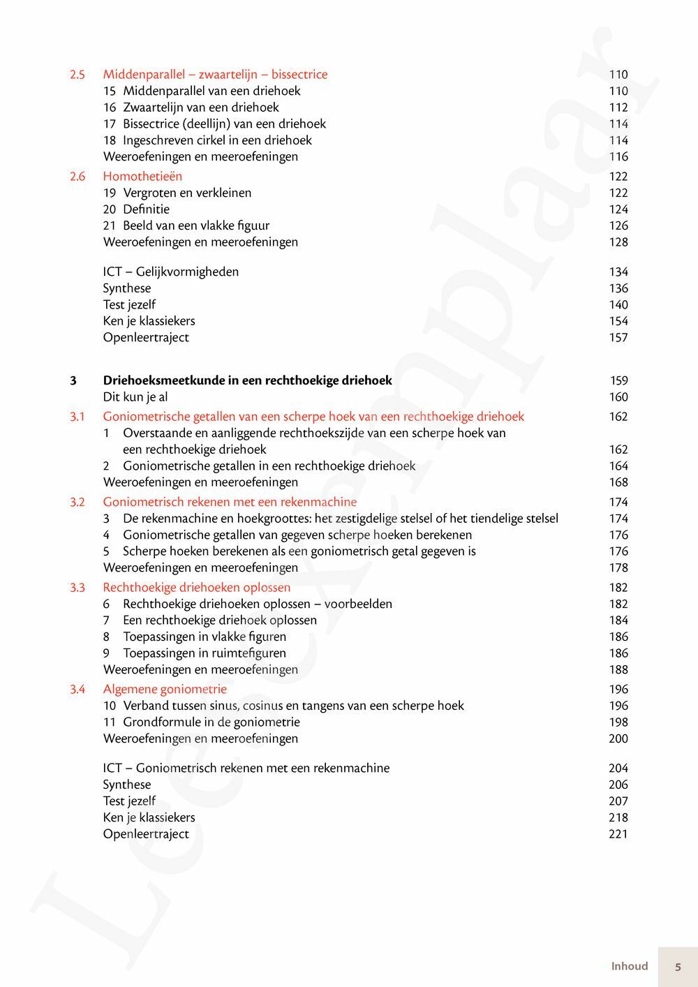 Preview: Matrix Wiskunde 3.4 Leerwerkboek B Meetkunde – Statistiek (incl. Pelckmans Portaal)