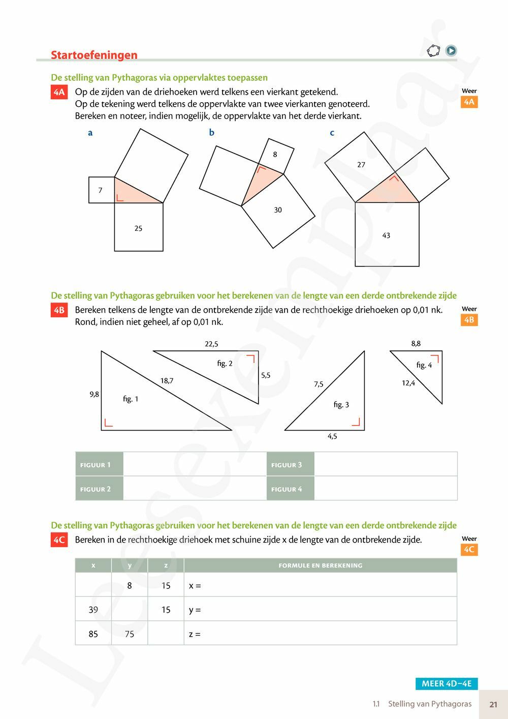 Preview: Matrix Wiskunde 3.5 Leerwerkboek B Meetkunde – Statistiek (incl. Pelckmans Portaal)