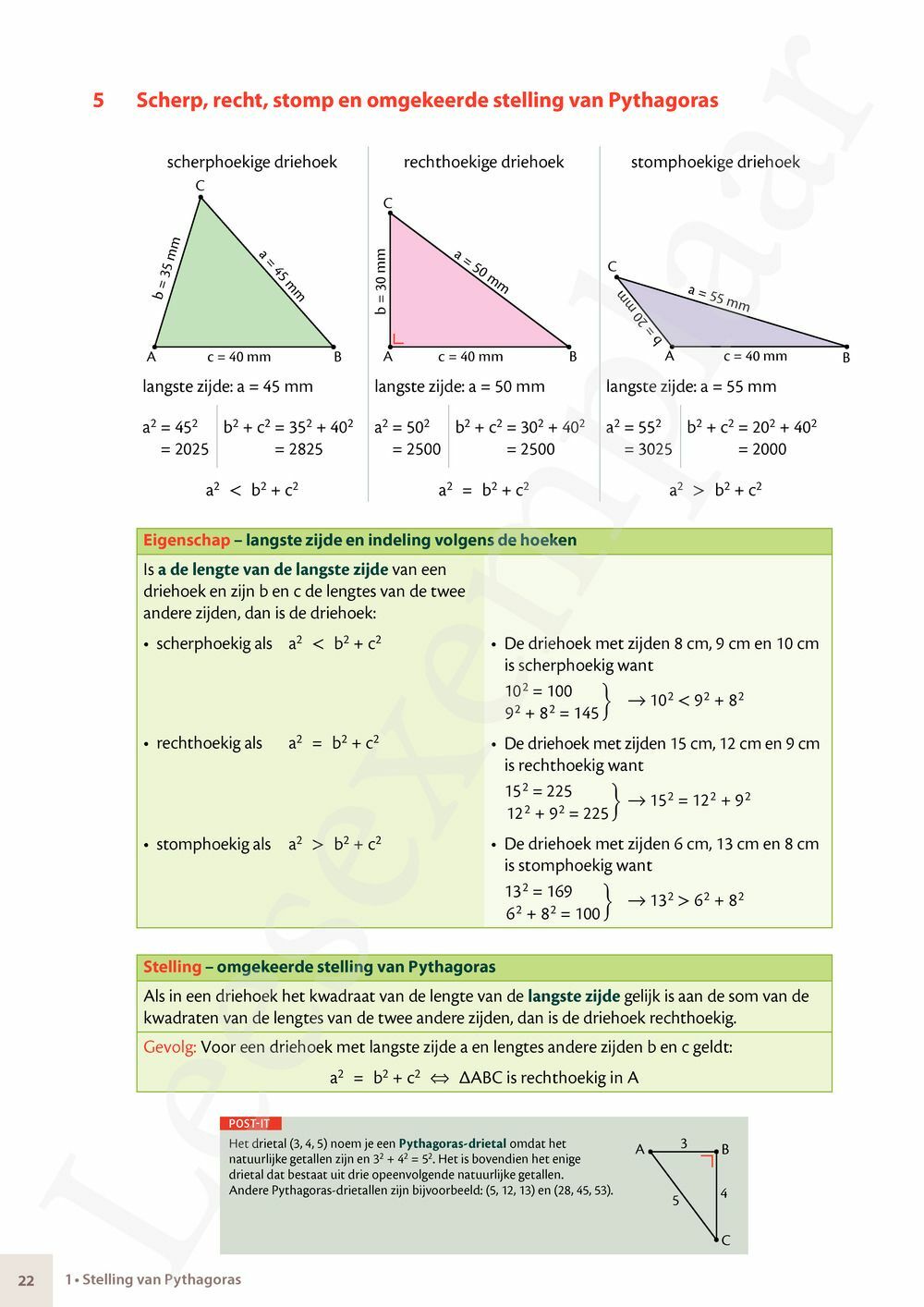 Preview: Matrix Wiskunde 3.5 Leerwerkboek B Meetkunde – Statistiek (incl. Pelckmans Portaal)