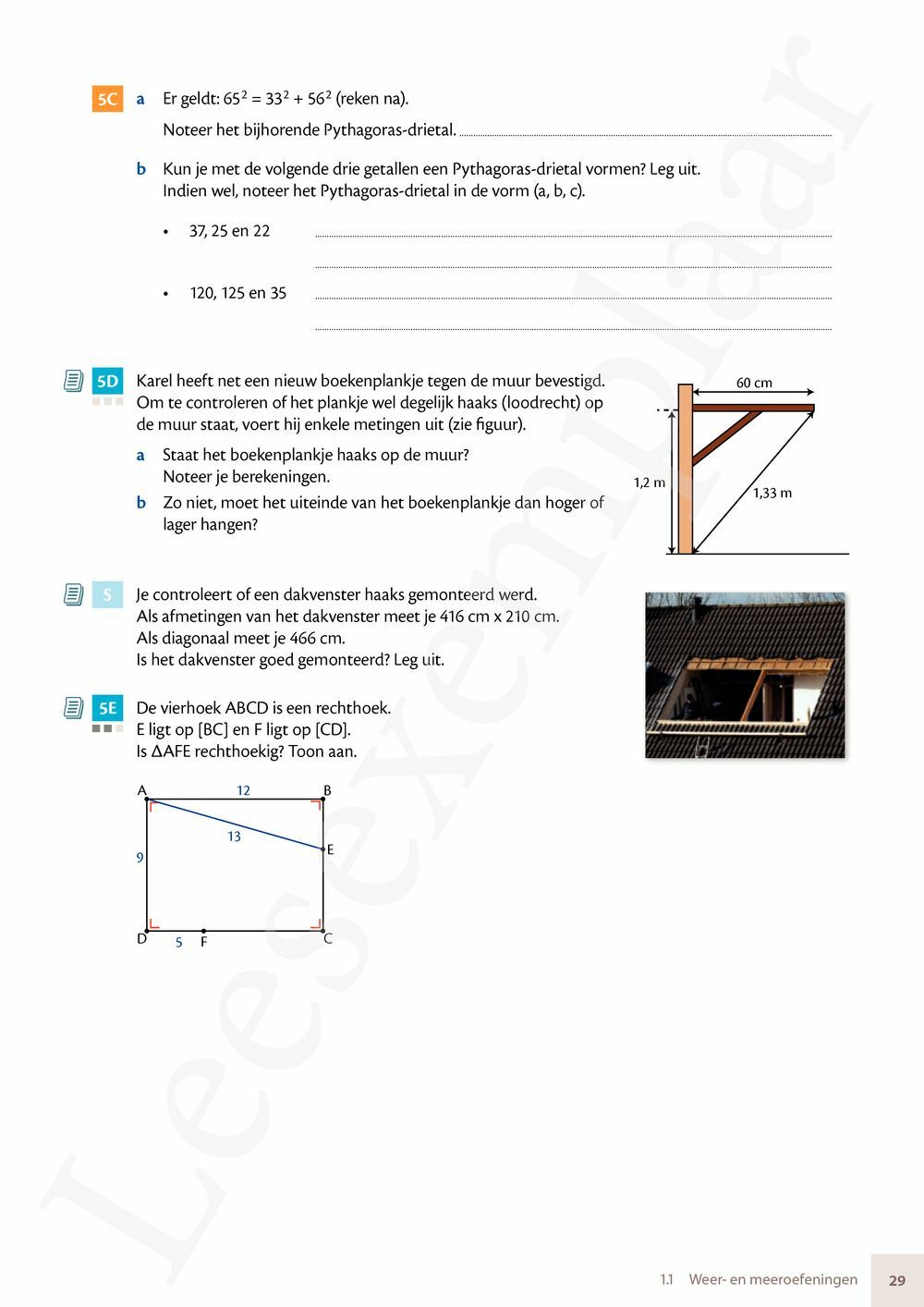 Preview: Matrix Wiskunde 3.5 Leerwerkboek B Meetkunde – Statistiek (incl. Pelckmans Portaal)