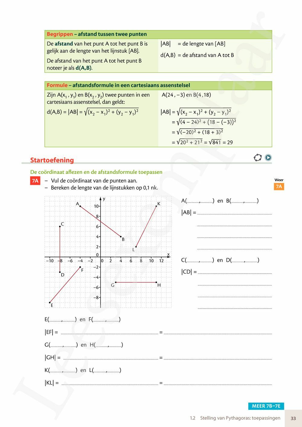 Preview: Matrix Wiskunde 3.5 Leerwerkboek B Meetkunde – Statistiek (incl. Pelckmans Portaal)