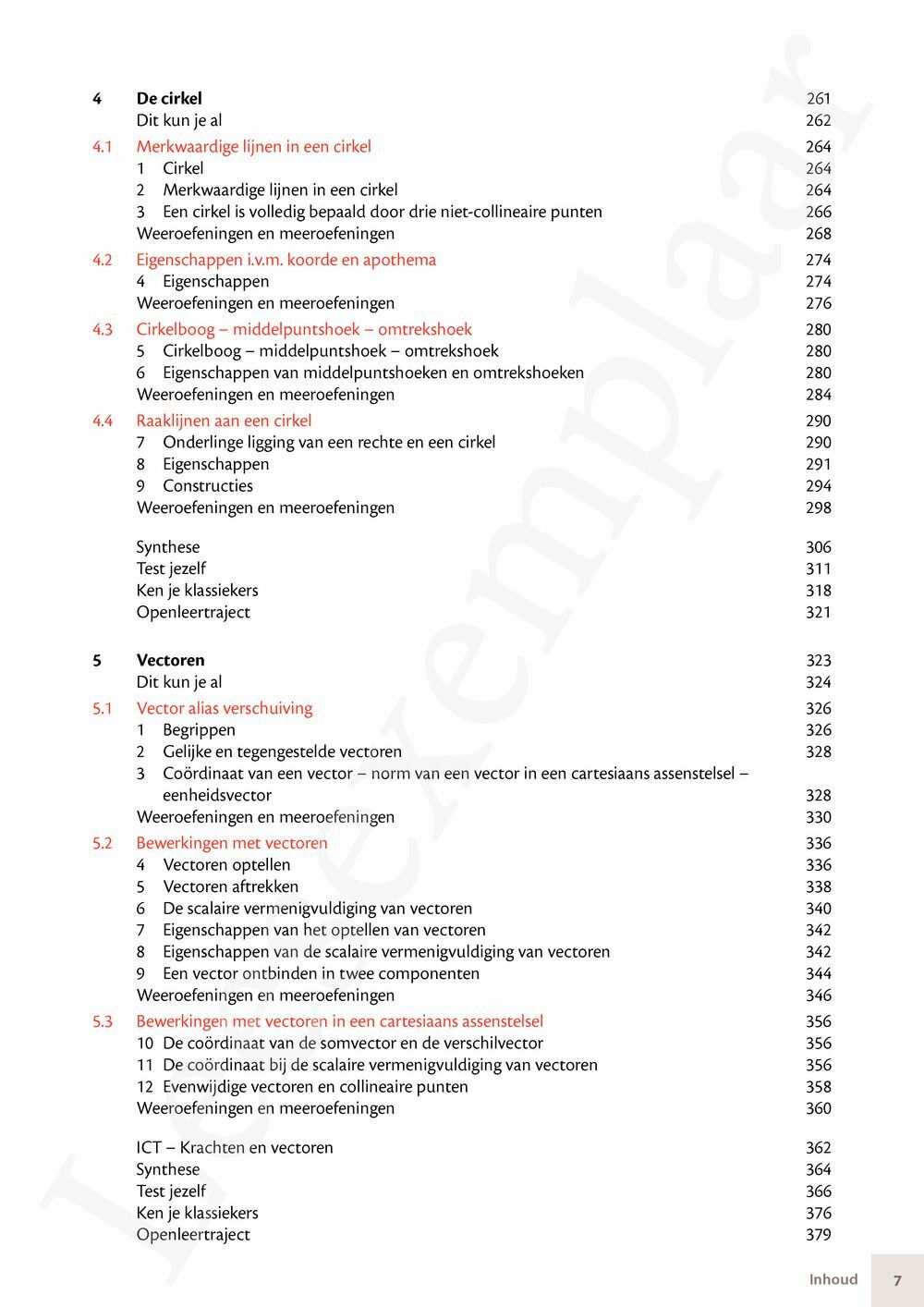 Preview: Matrix Wiskunde 3.5 Leerwerkboek B Meetkunde – Statistiek (incl. Pelckmans Portaal)