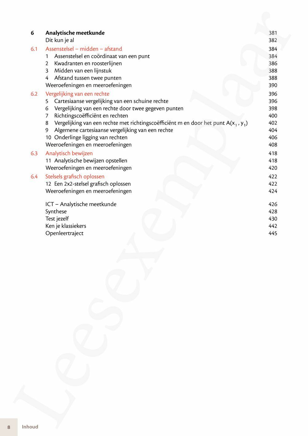 Preview: Matrix Wiskunde 3.5 Leerwerkboek B Meetkunde – Statistiek (incl. Pelckmans Portaal)