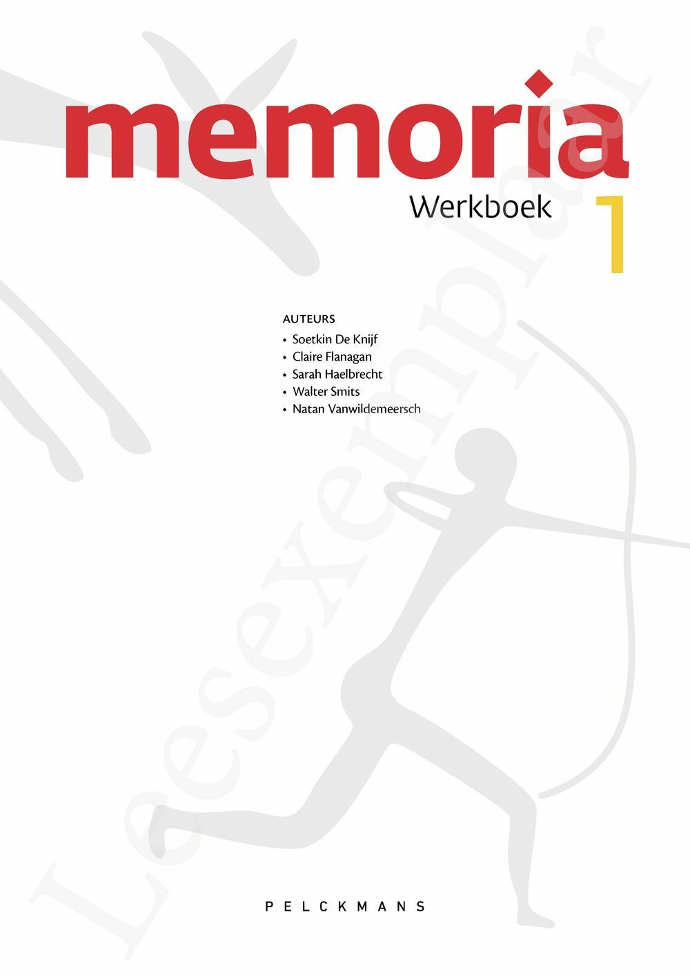 Preview: Memoria 1 Werkboek (incl. Pelckmans Portaal)