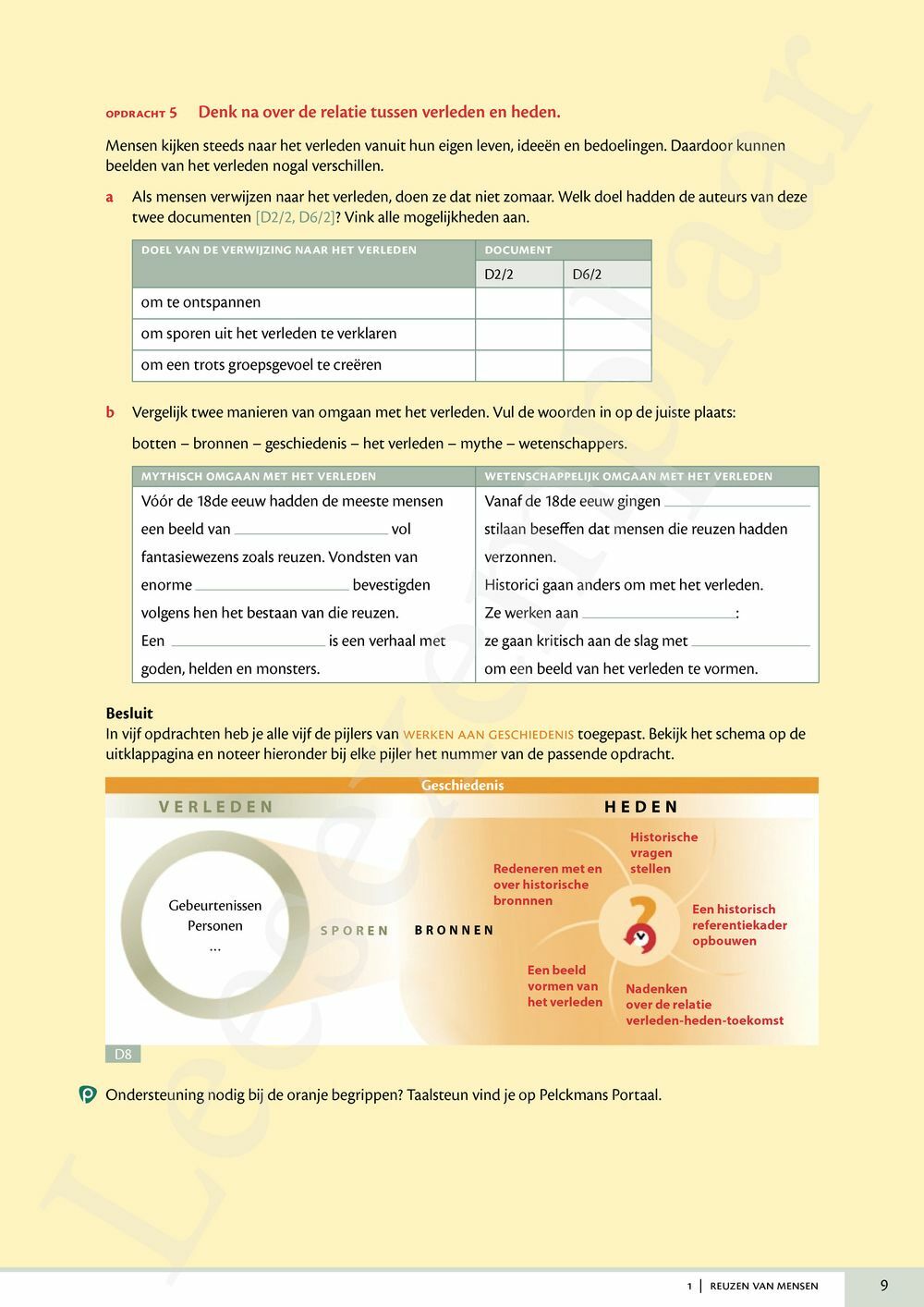 Preview: Memoria 1 Werkboek (incl. Pelckmans Portaal)