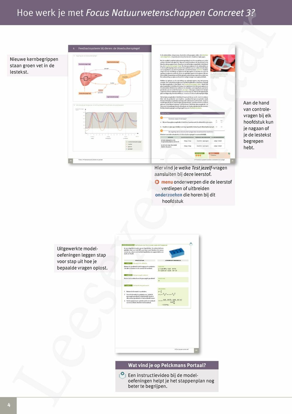 Preview: Focus Natuurwetenschappen Concreet 3 Leerwerkboek (incl. Pelckmans Portaal)