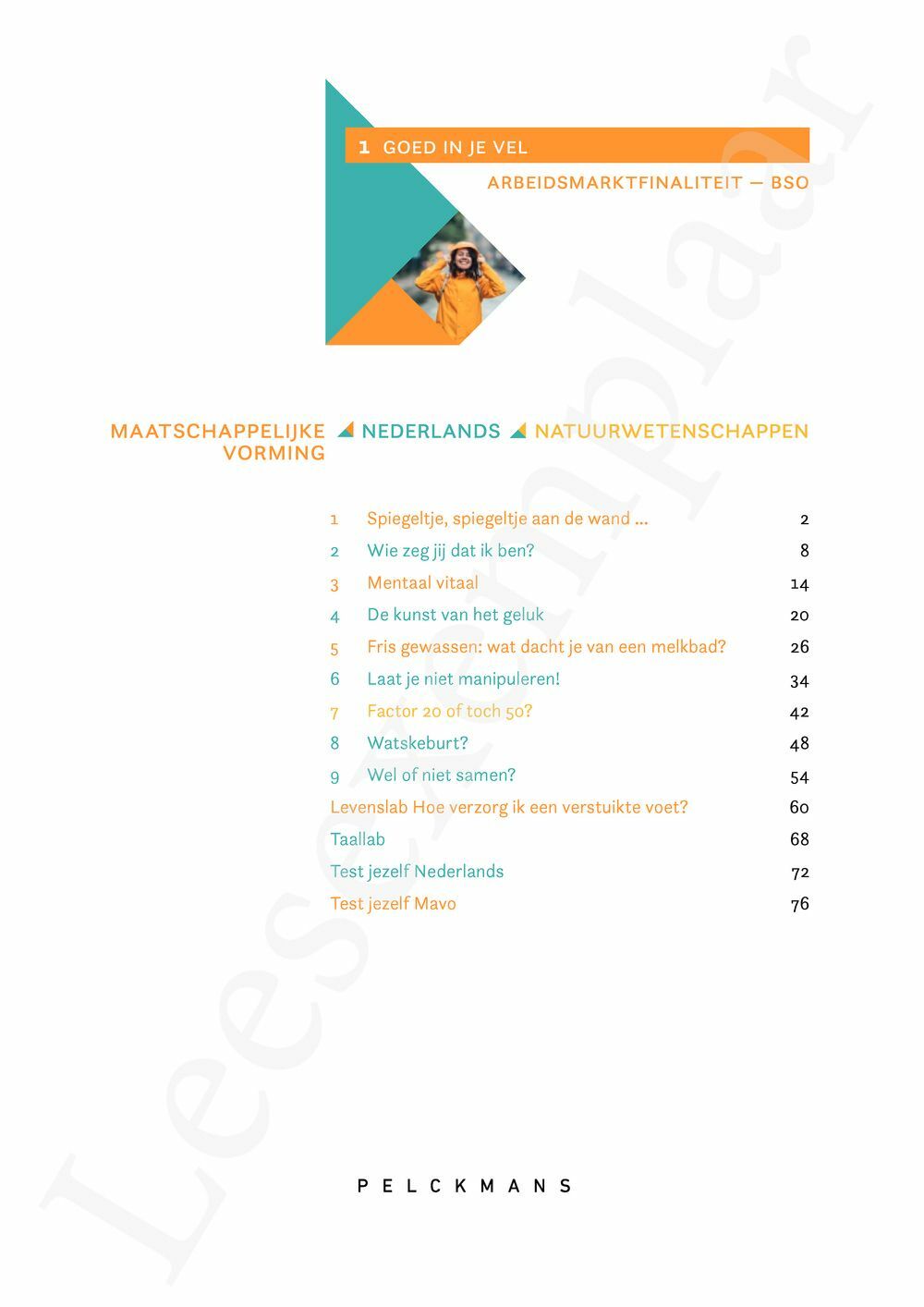 Preview: Match 5 Maatschappelijke vorming-Nederlands Leerwerkboek (incl. Pelckmans Portaal)