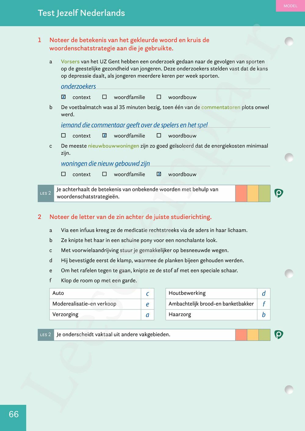 Preview: Match 5 Maatschappelijke vorming-Nederlands Leerwerkboek (incl. Pelckmans Portaal)