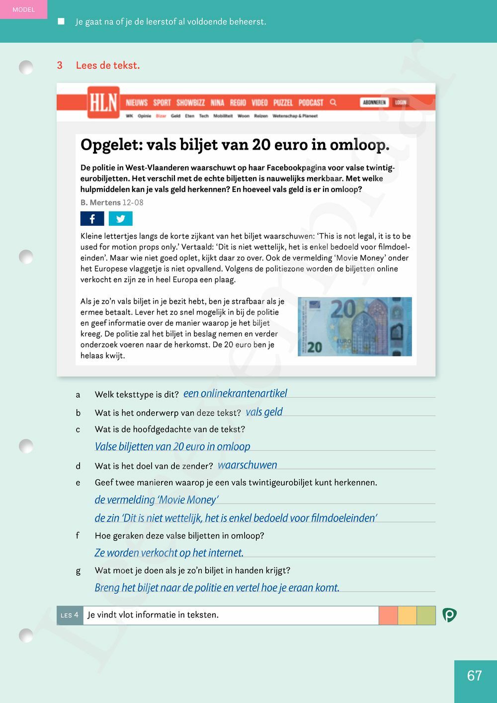 Preview: Match 5 Maatschappelijke vorming-Nederlands Leerwerkboek (incl. Pelckmans Portaal)