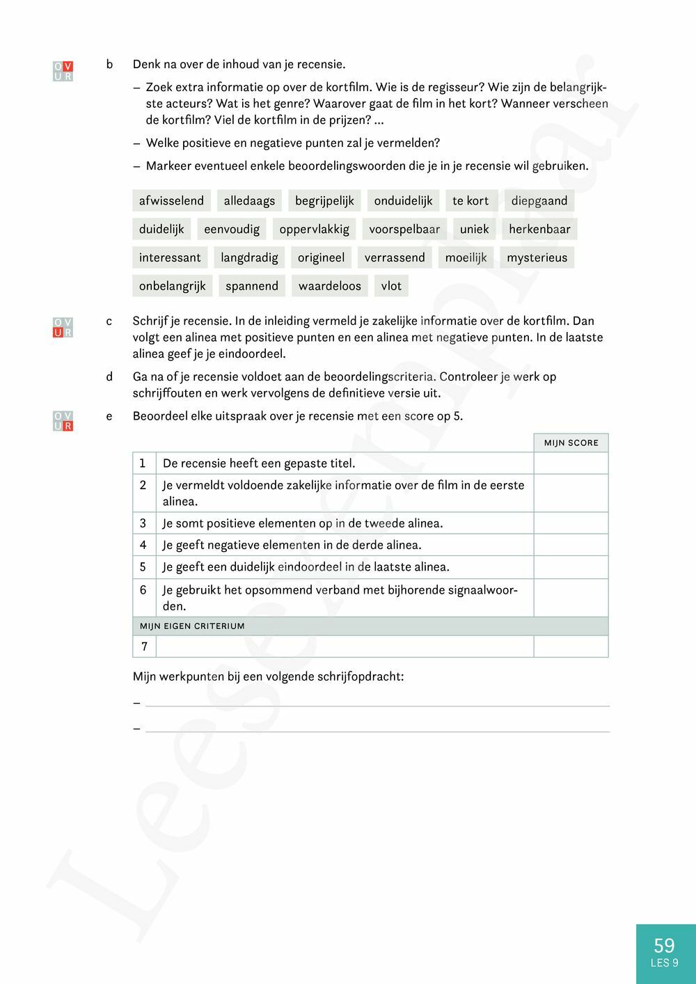 Preview: Match 5 Maatschappelijke vorming-Nederlands Leerwerkboek (incl. Pelckmans Portaal)