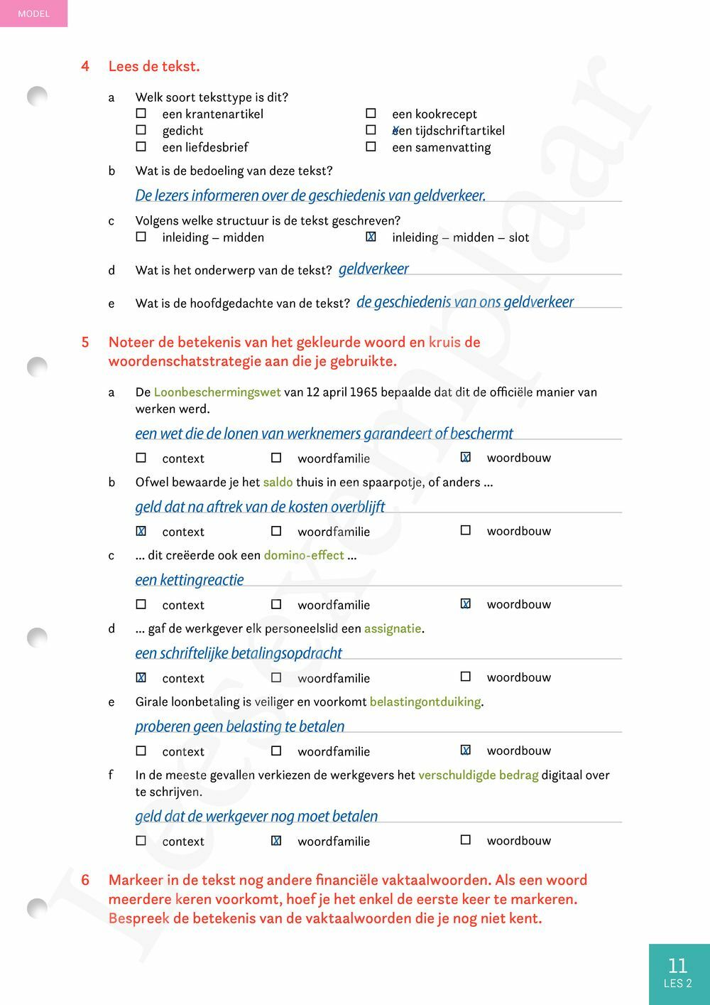 Preview: Match 5 Maatschappelijke vorming-Nederlands Leerwerkboek (incl. Pelckmans Portaal)