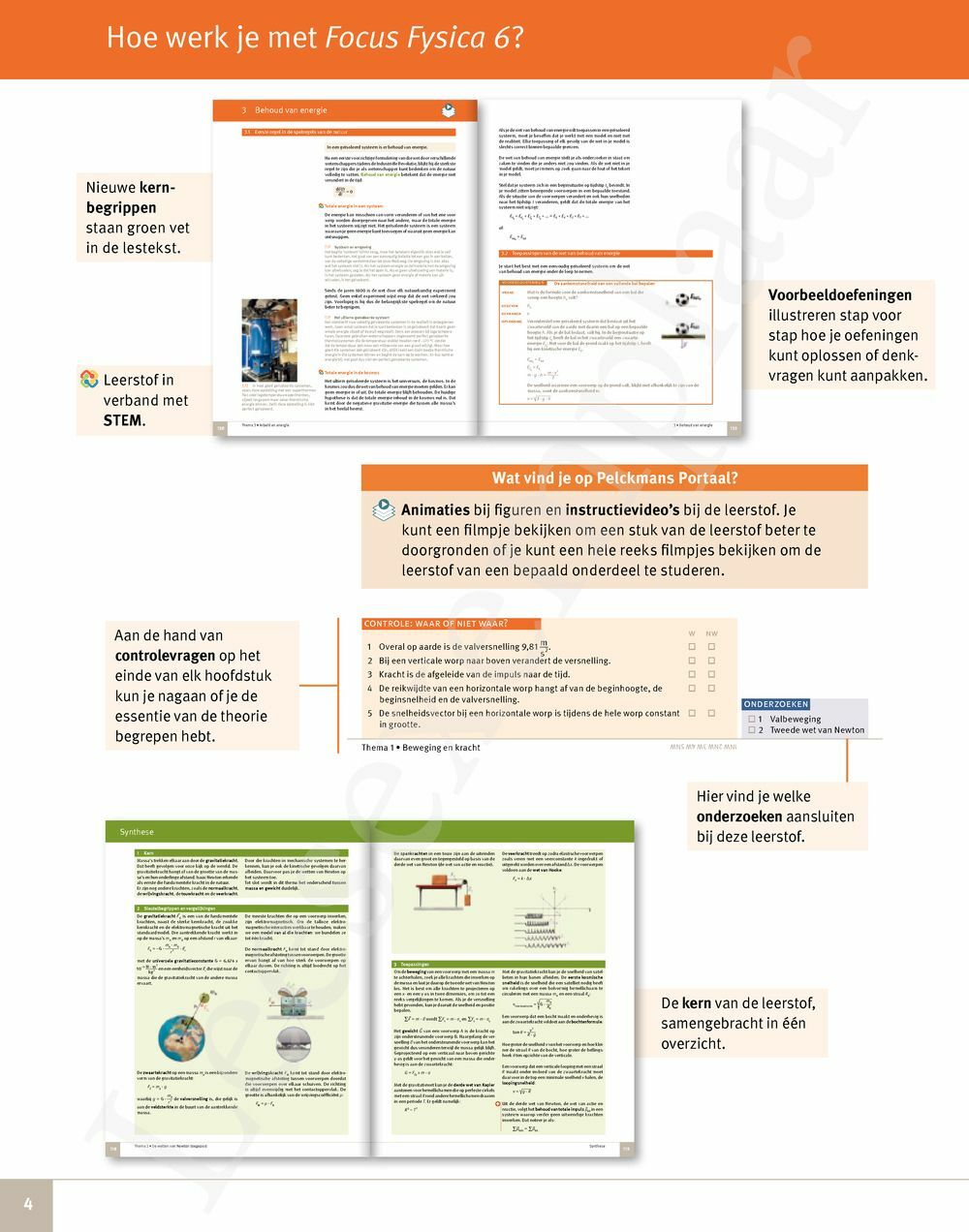 Preview: Focus Fysica 6 Handboek (incl. Pelckmans Portaal)
