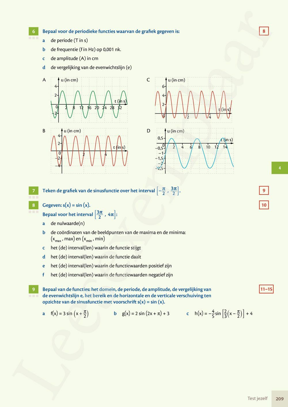 Preview: Matrix Wiskunde 5 Analyse deel 1 Doorstroom Basis Handboek (incl. Pelckmans Portaal)