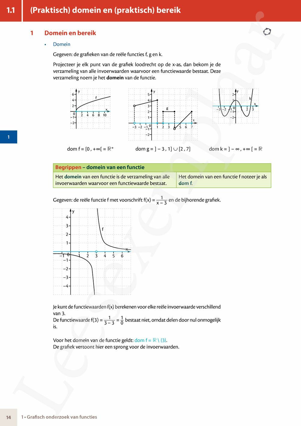 Preview: Matrix Wiskunde 5 Analyse deel 1 Doorstroom Basis Handboek (incl. Pelckmans Portaal)