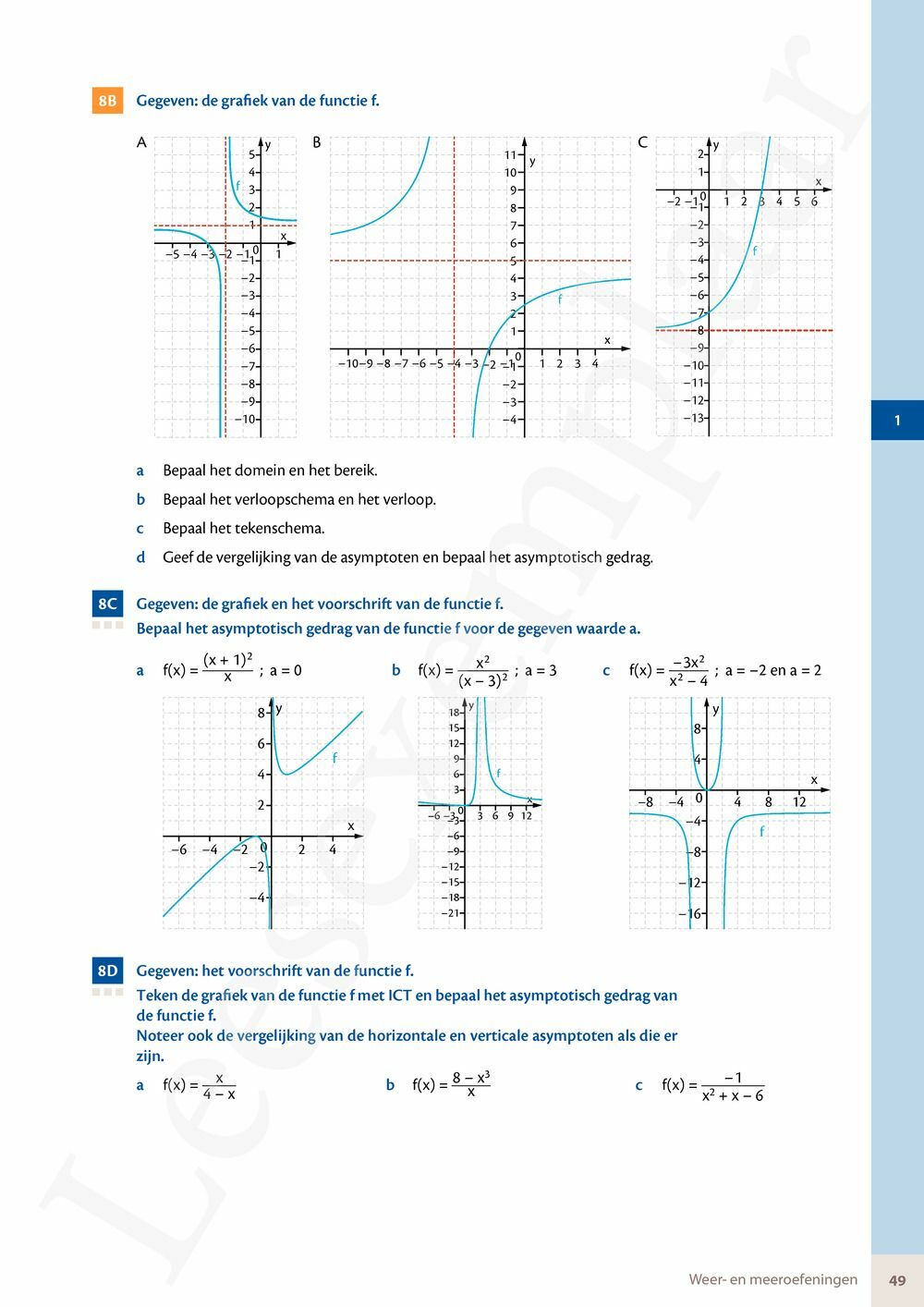 Preview: Matrix Wiskunde 5 Analyse deel 1 Doorstroom Basis Handboek (incl. Pelckmans Portaal)