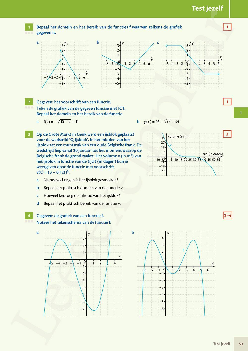 Preview: Matrix Wiskunde 5 Analyse deel 1 Doorstroom Basis Handboek (incl. Pelckmans Portaal)