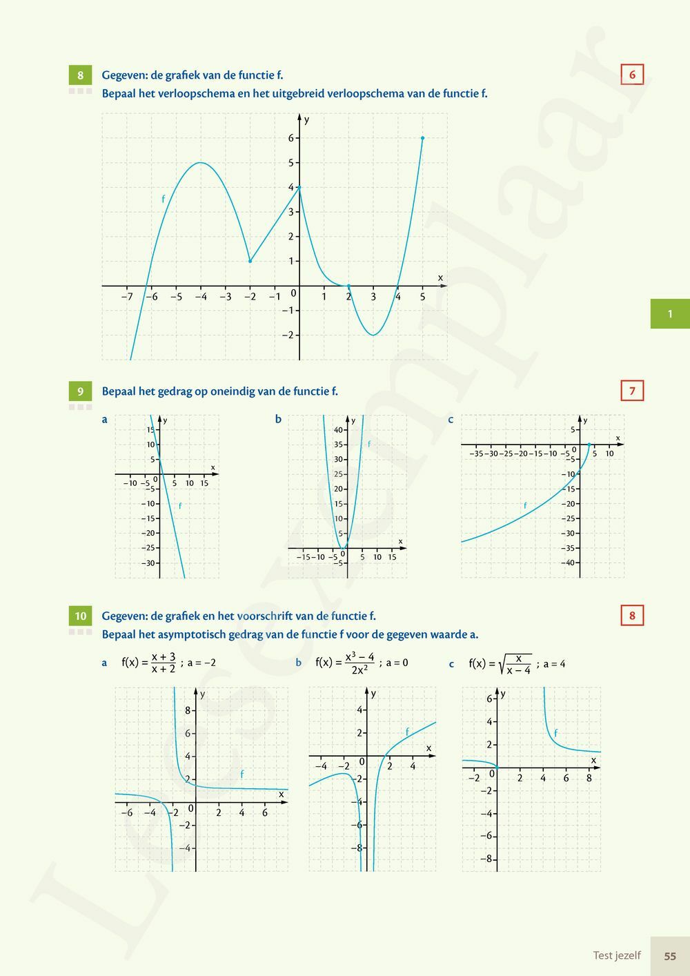 Preview: Matrix Wiskunde 5 Analyse deel 1 Doorstroom Basis Handboek (incl. Pelckmans Portaal)