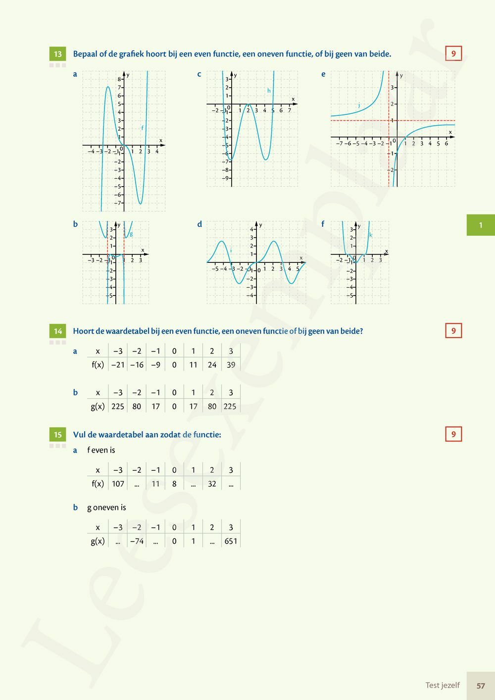 Preview: Matrix Wiskunde 5 Analyse deel 1 Doorstroom Basis Handboek (incl. Pelckmans Portaal)