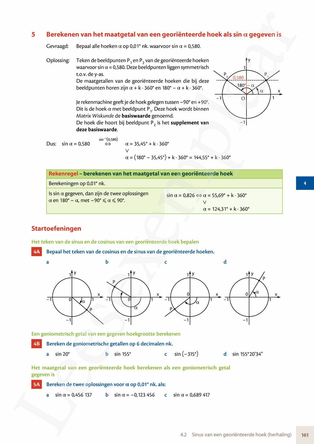 Preview: Matrix Wiskunde 5 Analyse deel 1 Doorstroom Basis Handboek (incl. Pelckmans Portaal)