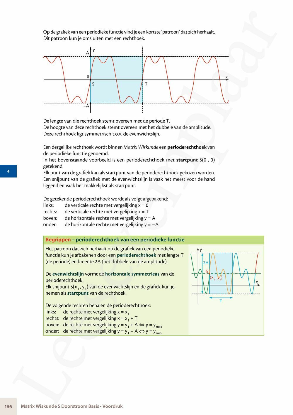 Preview: Matrix Wiskunde 5 Analyse deel 1 Doorstroom Basis Handboek (incl. Pelckmans Portaal)