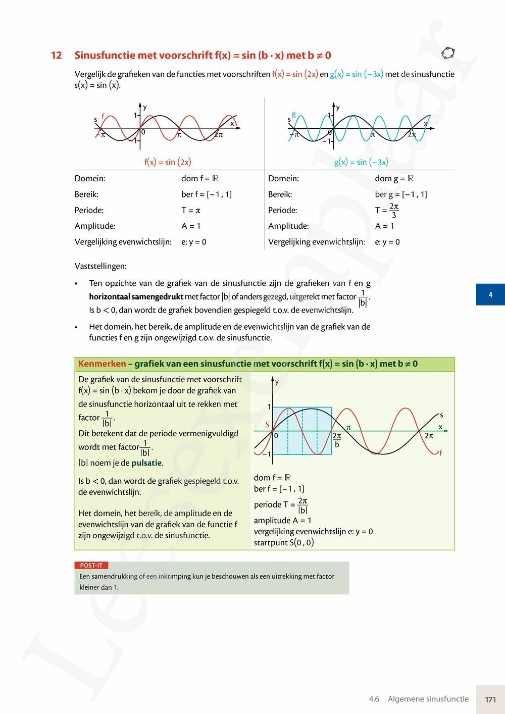 Preview: Matrix Wiskunde 5 Analyse deel 1 Doorstroom Basis Handboek (incl. Pelckmans Portaal)