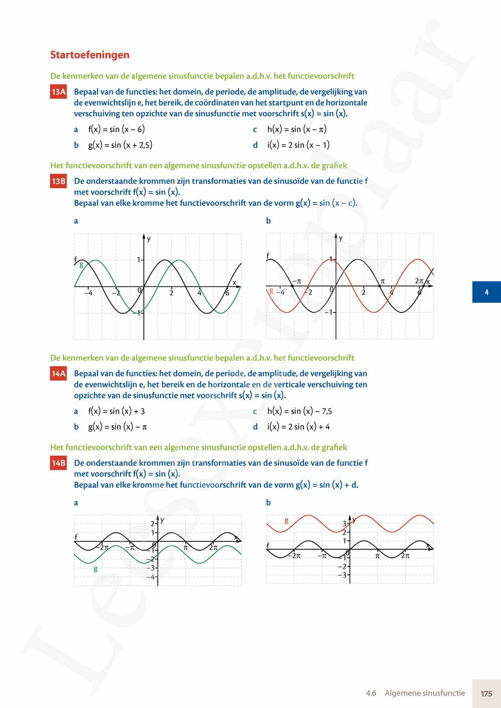 Preview: Matrix Wiskunde 5 Analyse deel 1 Doorstroom Basis Handboek (incl. Pelckmans Portaal)