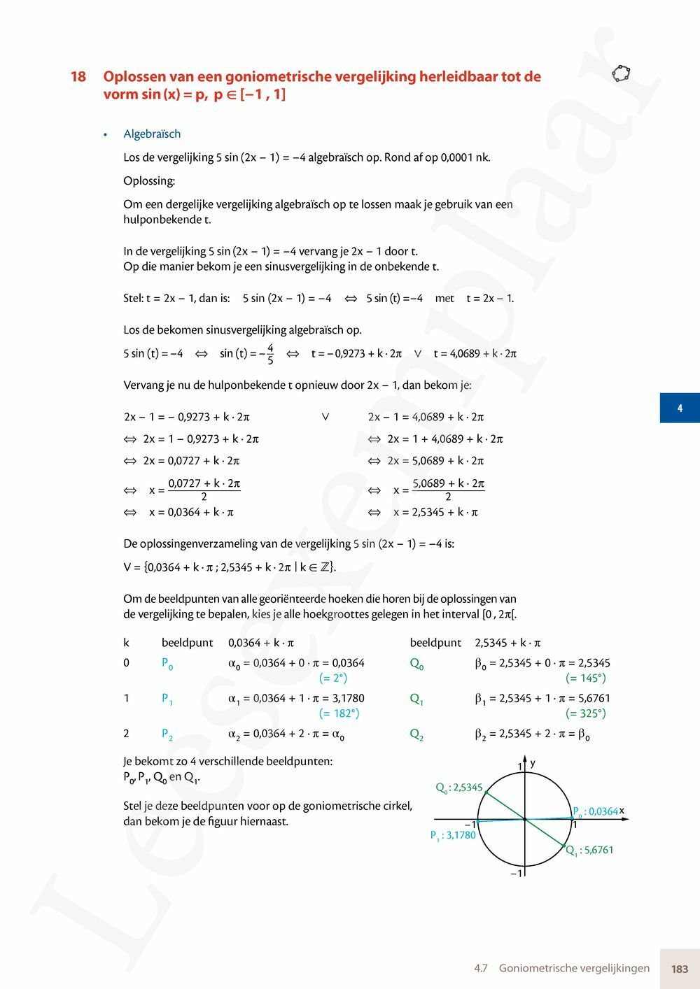 Preview: Matrix Wiskunde 5 Analyse deel 1 Doorstroom Basis Handboek (incl. Pelckmans Portaal)