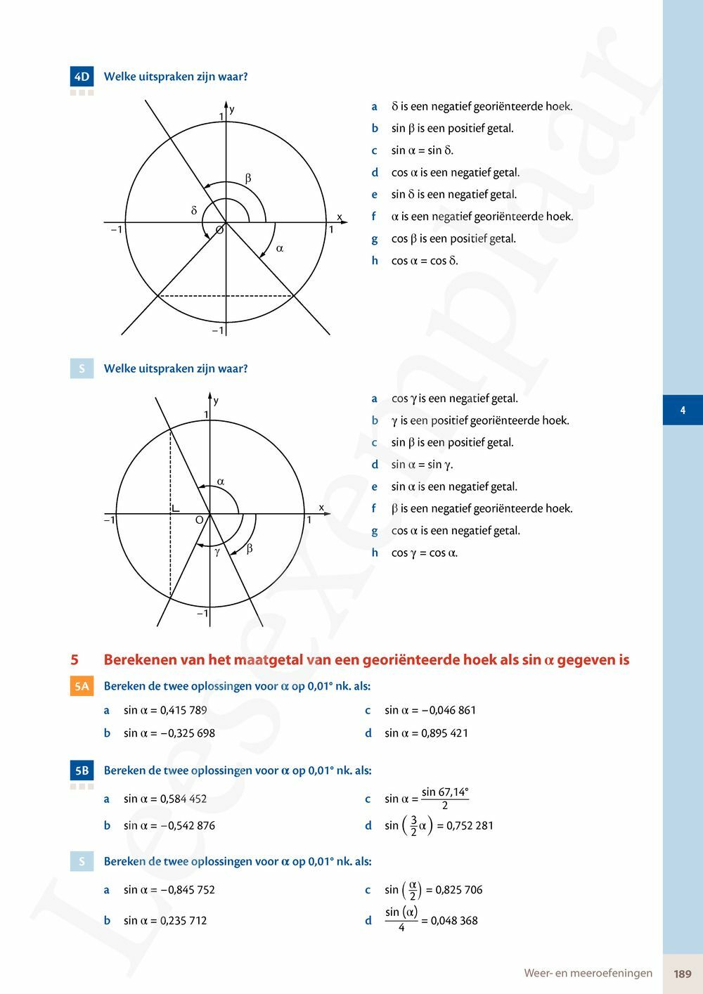 Preview: Matrix Wiskunde 5 Analyse deel 1 Doorstroom Basis Handboek (incl. Pelckmans Portaal)